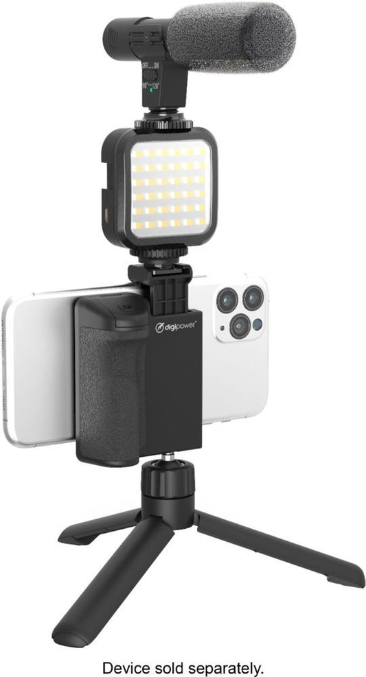 Selfie Stick with LED Light